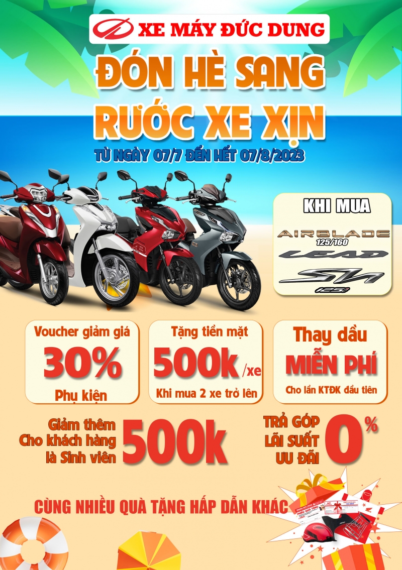 ĐÓN HÈ SANG - RƯỚC XE XỊN