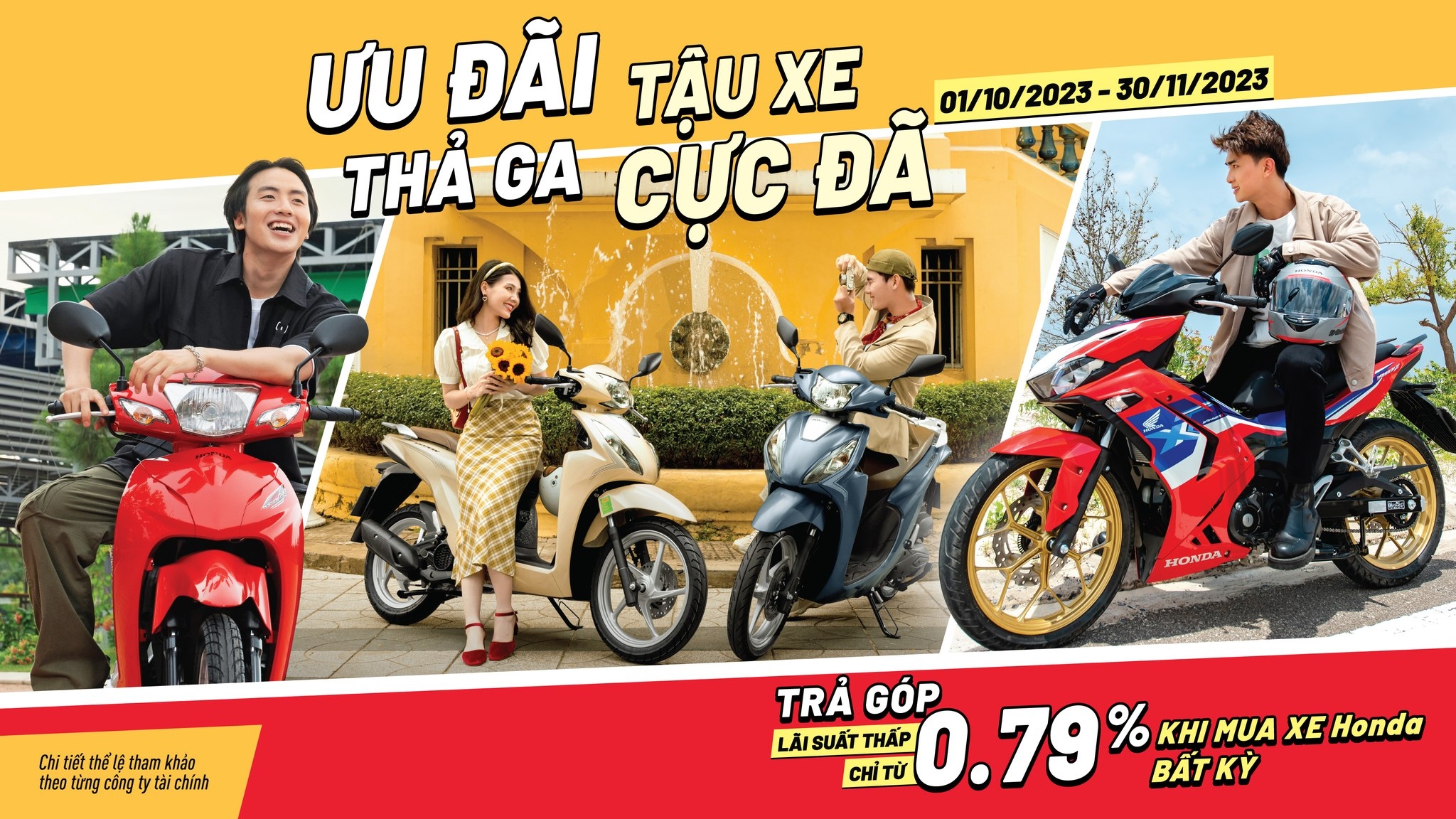 ƯU ĐÃI THẢ GA - TẬU XE CỰC ĐÃ