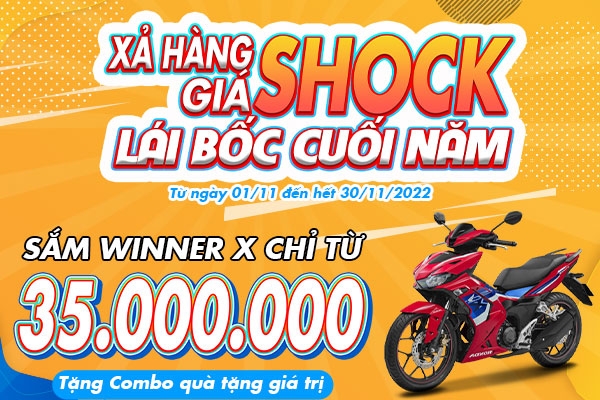 XẢ HÀNG GIÁ SHOCK - LÁI BỐC CUỐI NĂM